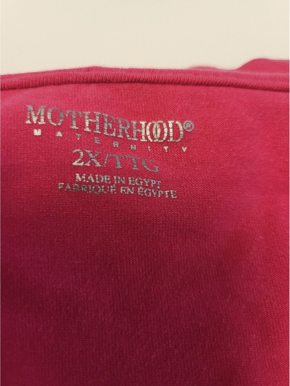 Motherhood Maternity Long Sleeve Pink Shirt 2X